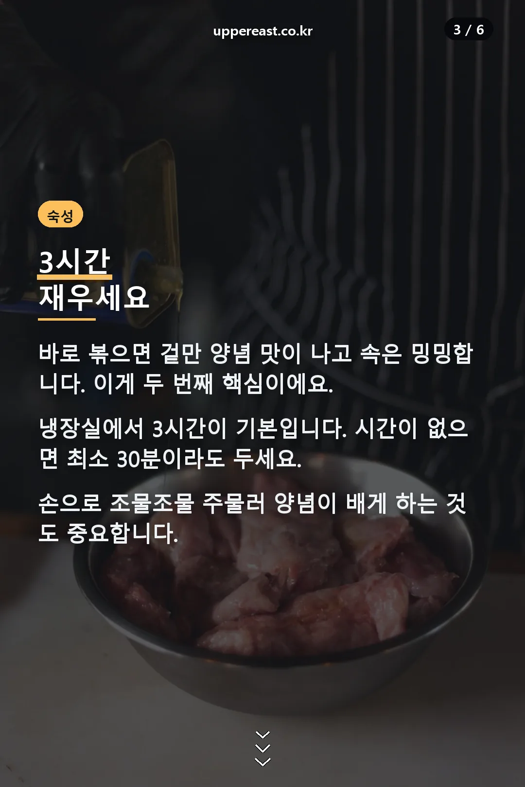 숙성 시간