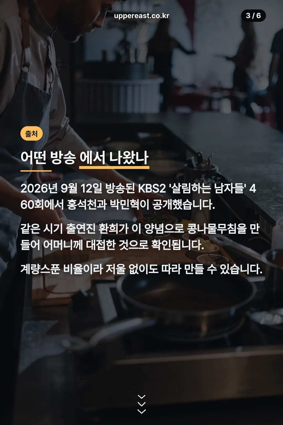 살림하는 남자들 방송 출처