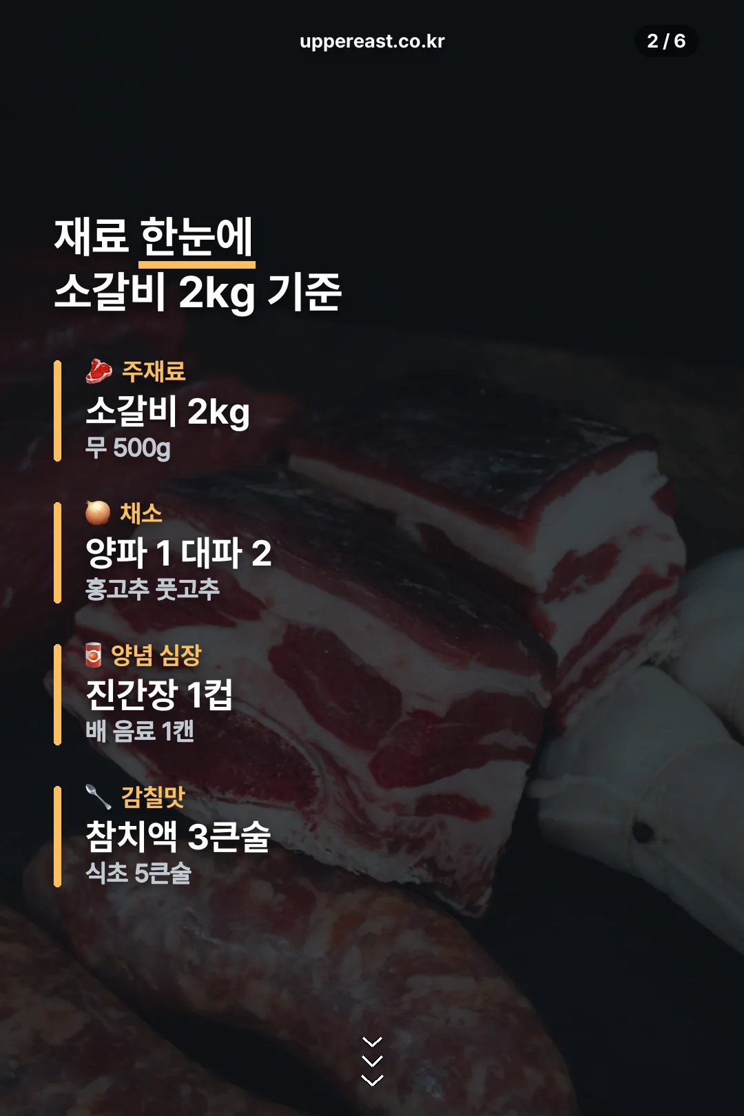 재료 한눈에 보기